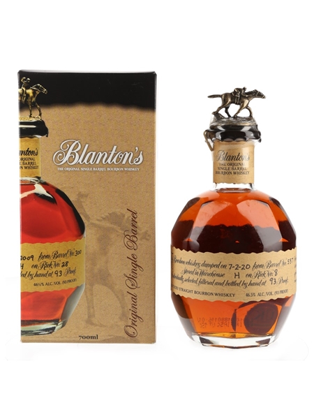 Blanton's Original Single Barrel No.557 Bottled 2020 70cl / 46.5%