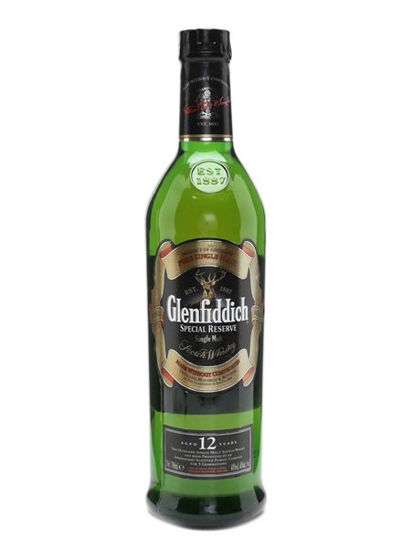 Glenfiddich 12 Year Old Special Reserve 70cl / 40%