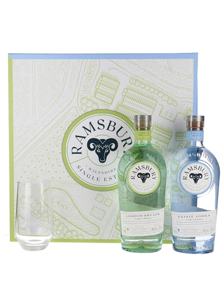 Ramsbury London Dry Gin & Estate Vodka  2 x 70cl