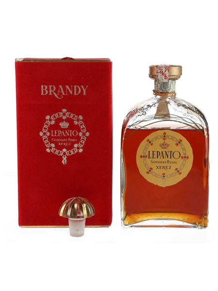 Lepanto Brandy De Luxe Bottled 1970s - Gonzalez Byass 70cl