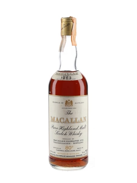 Macallan 1962 Campbell, Hope & King Bottled 1970s - Rinaldi 75cl / 46%