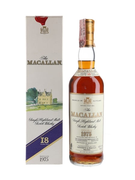 Macallan 1975 18 Year Old Bottled 1993 - Giovinetti 70cl / 43%