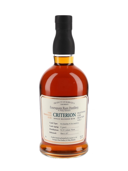 Foursquare Criterion 10 Year Old Bottled 2017 - Exceptional Cask Selection Mark V 70cl / 56%