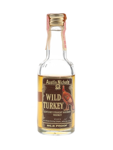 Wild Turkey Bottled 1980s - Austin Nichols 5cl / 43.4%