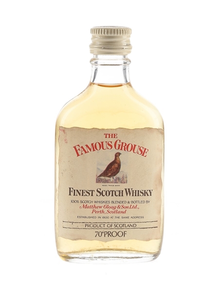 Famous Grouse Bottled 1970s 5cl / 40%