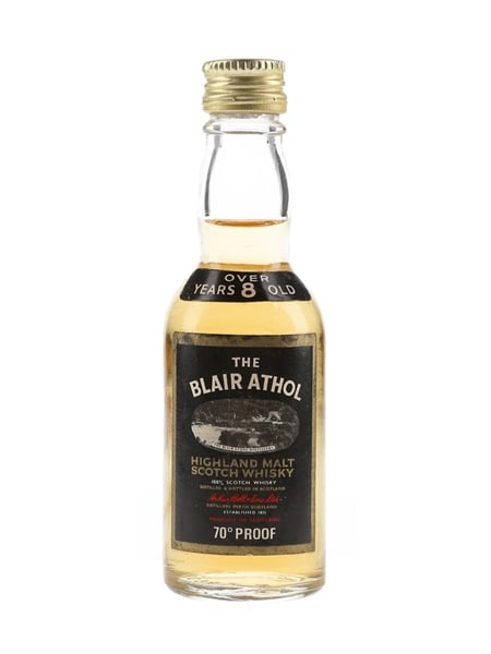 Blair Athol 8 Year Old Bottled 1970s 5cl / 40%