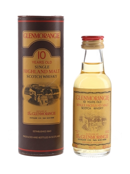 Glenmorangie 10 Year Old Bottled 1980s 5cl / 40%