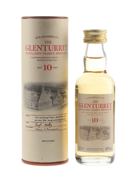 Glenturret 10 Year Old  5cl / 40%