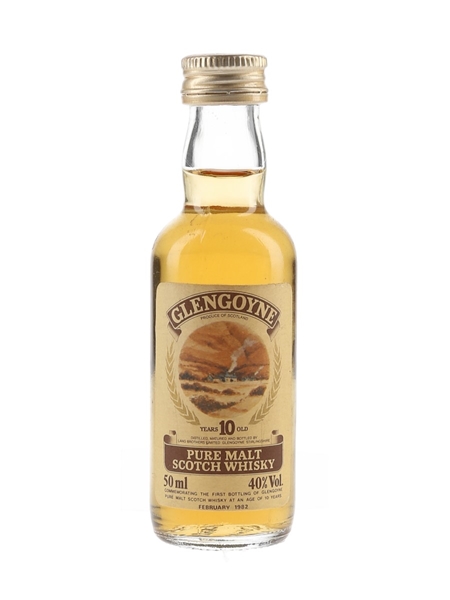 Glengoyne 10 Year Old Bottled 1982 - Commemorative Bottling 5cl / 40%