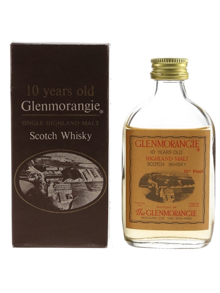 Glenmorangie 10 Year Old Bottled 1970s 5cl / 40%