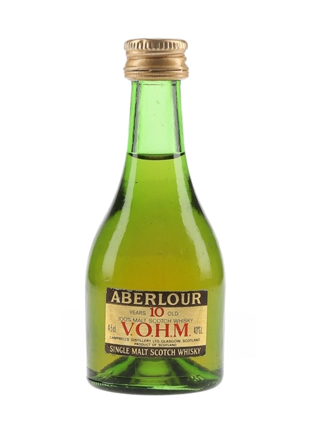 Aberlour 10 Year Old VOHM Bottled 1980s 4.5cl / 43%