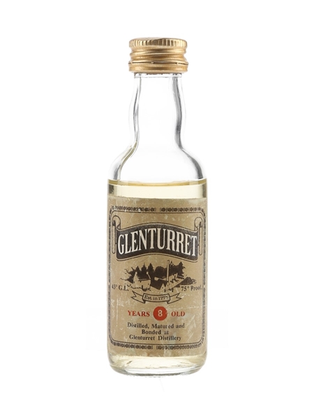 Glenturret 8 Year Old Bottled 1970s-1980s 5cl / 43%