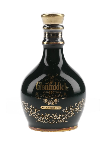 Glenfiddich 18 Year Old Ancient Reserve Green Ceramic Decanter 5cl / 43%