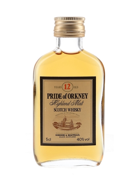 Pride Of Orkney 12 Year Old Bottled 1980s - Gordon & MacPhail 5cl / 40%