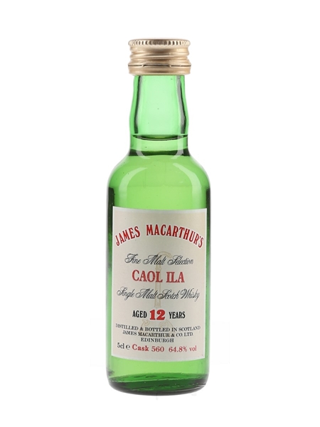 Caol Ila 12 Year Old Cask 560 James MacArthur's 5cl / 64.8%