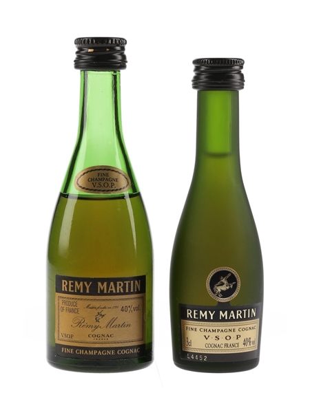 Remy Martin VSOP Bottled 1980s 2 x 3-5cl / 40%