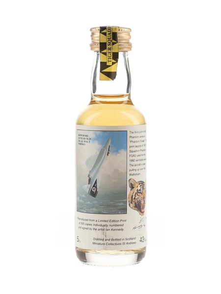 Bowmore 10 Year Old RAF Collection Miniatura Collectives - Phantom Finale 5cl / 43%