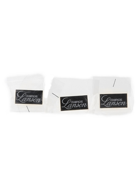 Lanson Champagne Lapel Pins  