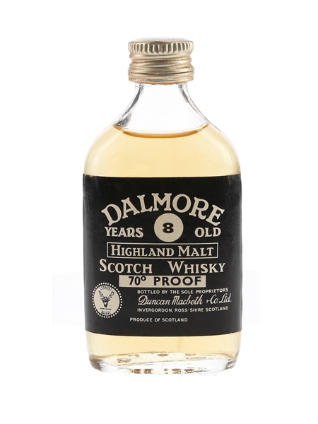 Dalmore 8 Year Old Bottled 1960s - Duncan Macbeth 5cl / 40%