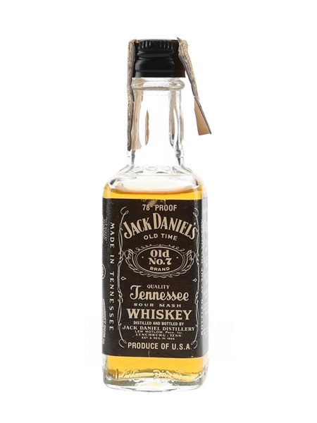 Jack Daniel's Old No.7 Bottled 1970s 4.7cl / 44.5%