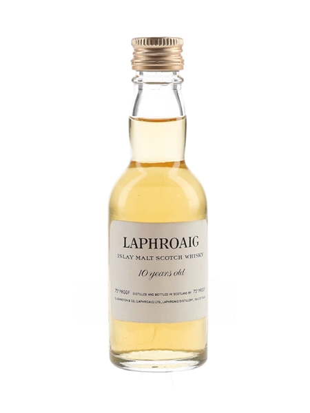 Laphroaig 10 Year Old Bottled 1970s 5cl / 43%