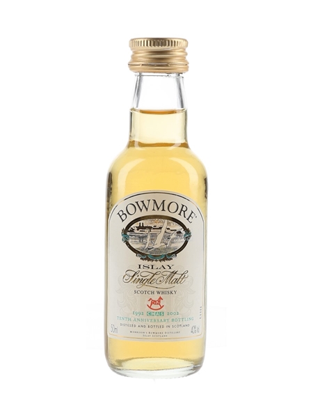 Bowmore CHAS 10th Anniversary 1992-2002  5cl / 40%