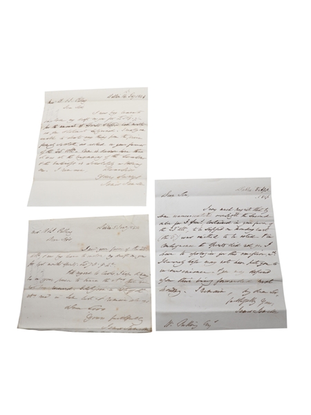 James Jameson Correspondence, Dated 1842-1846 William Pulling & Co. 