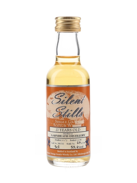 Garnheath 1972 27 Year Old Silent Stills Cask 386516 Bottled 2000 - Signatory Vintage 5cl / 59.4%