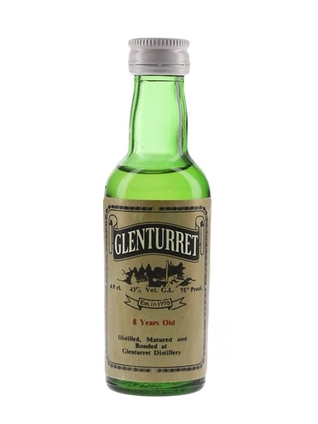 Glenturret 8 Year Old Bottled 1970s-1980s 4.9cl / 43%