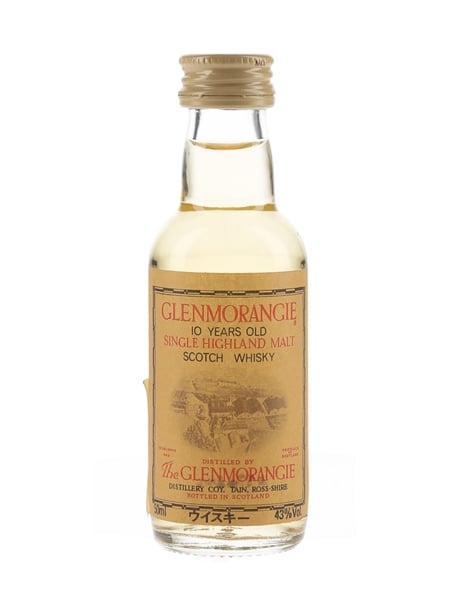 Glenmorangie 10 Year Old Bottled 1990s - Japanese Import 5cl / 43%