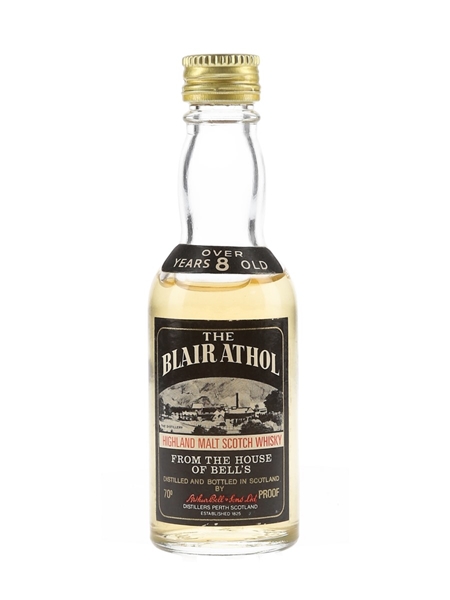 Blair Athol 8 Year Old Bottled 1970s 5cl / 40%