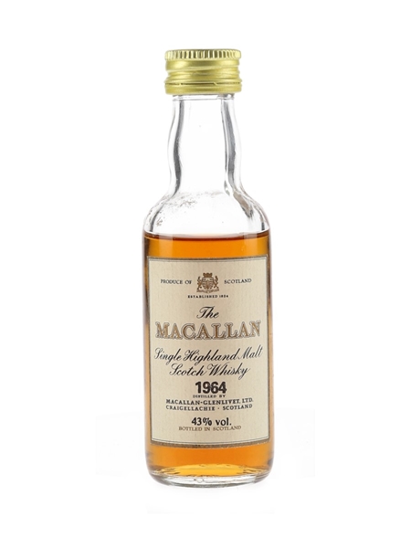 Macallan 1964 Bottled 1980s 5cl / 43%