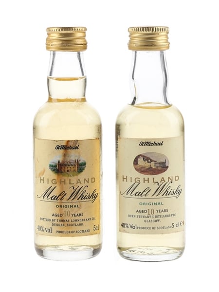 St Michael Highland 10 Year Old  2 x 5cl / 40%