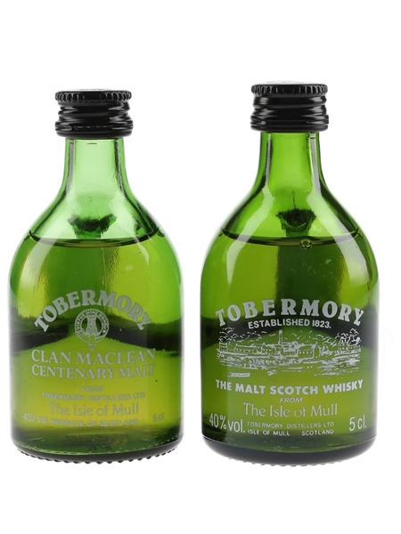 Tobermory Bottled 1980s-1990s 2 x 5cl / 40%