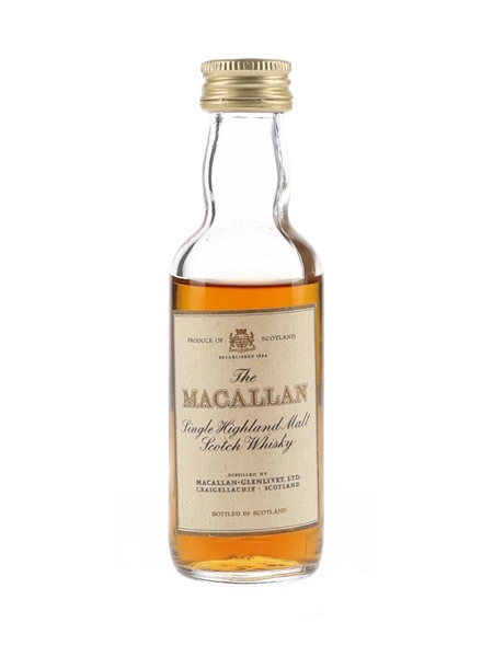 Macallan NAS Bottled 1970s-1980s 5cl