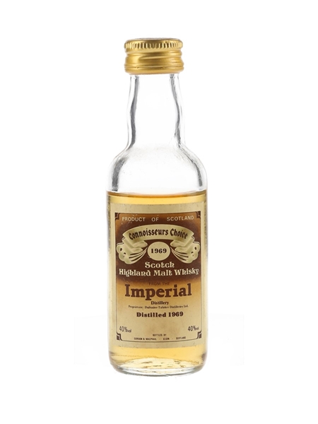 Imperial 1969 Connoisseurs Choice Bottled 1980s - Gordon & MacPhail 5cl / 40%