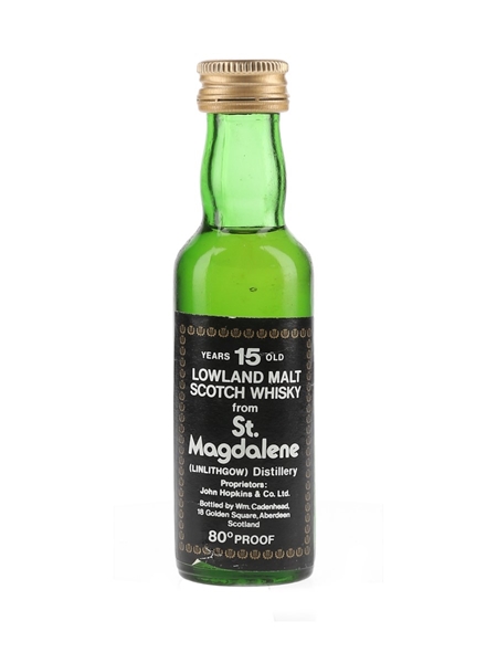 St Magdalene 15 Year Old Bottled 1970s - Cadenhead's 5cl / 46%