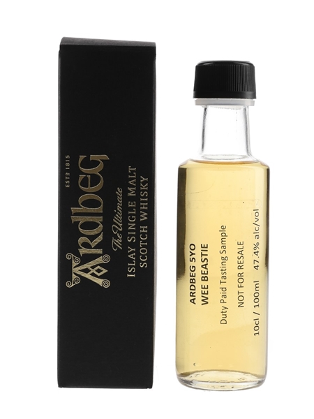 Ardbeg Wee Beastie 5 Year Old Trade Sample 10cl / 47.4%