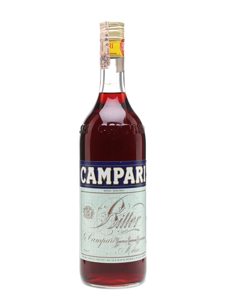 Campari Bitter Bottled 1970s 100cl / 25%