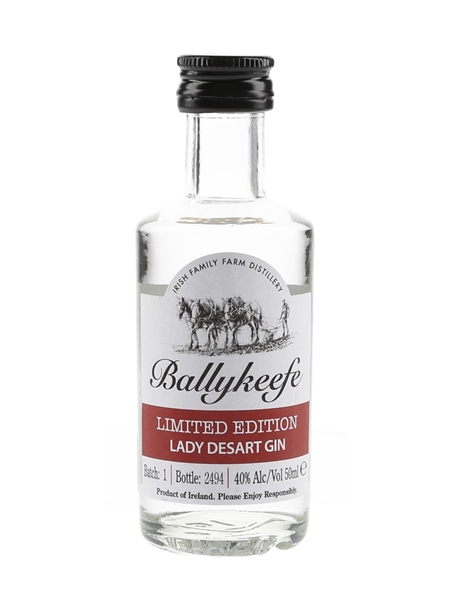 Ballykeefe Limited Edition Lady Desart Gin  5cl / 40%