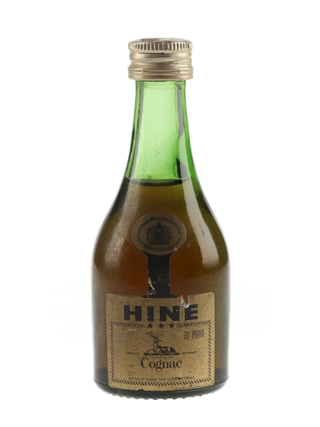 Hine 3 Star Bottled 1970s 5cl / 40%