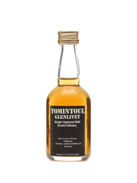 Tomintoul-Glenlivet Miniature 