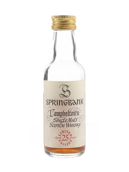 Springbank 25 Year Old Millennium Set 5cl