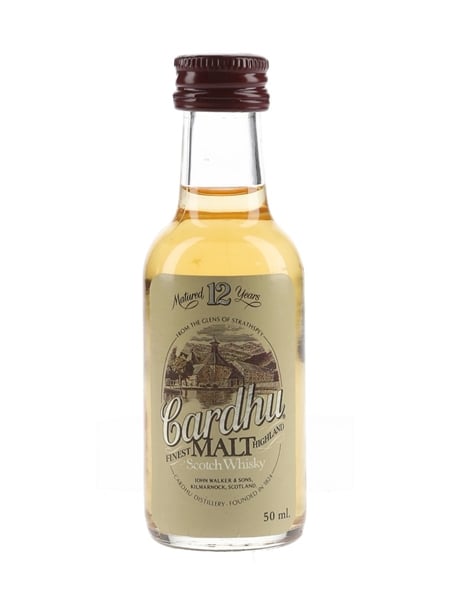 Cardhu 12 Year Old Bottled 1980s 5cl / 40%