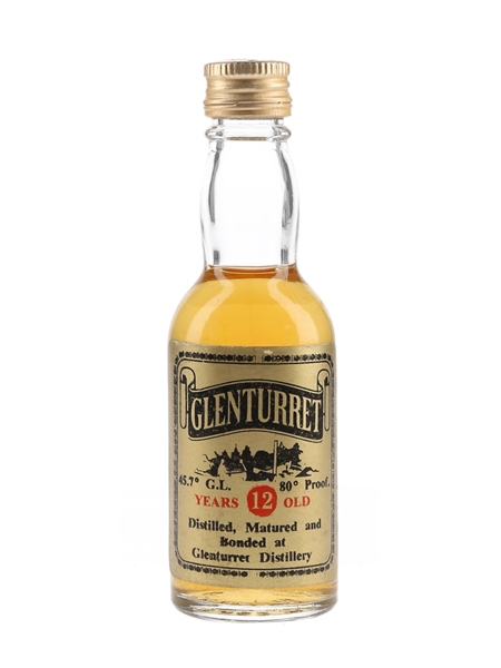 Glenturret 12 Year Old Bottled 1970s 5cl / 45.7%