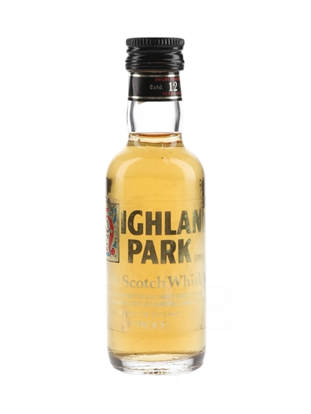 Highland Park 12 Year Old Bottled 1970s 5cl / 40%