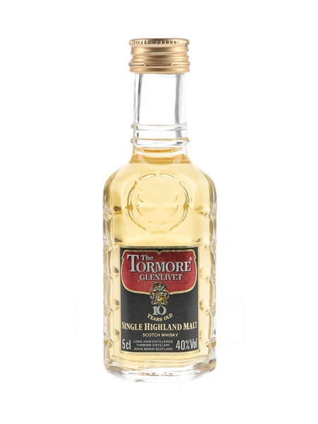 Tormore Glenlivet 10 Year Old Bottled 1980s - Long John Distillers 5cl / 40%