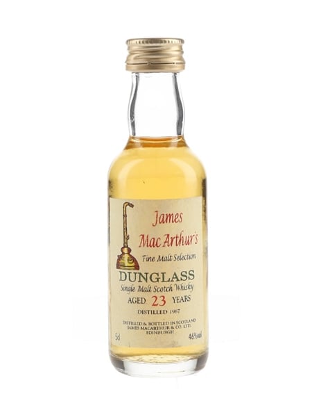 Dunglass 1967 23 Year Old (Littlemill) James MacArthur's 5cl / 46%