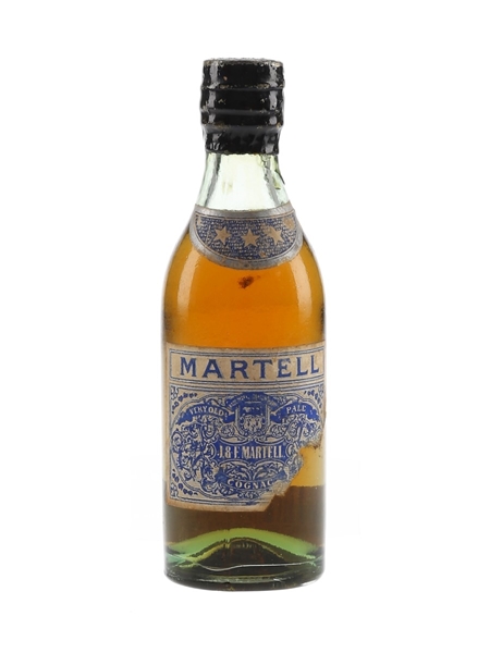 Martell 3 Star VOP Bottled 1940s 5cl