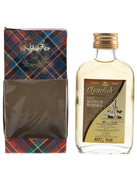 Clynelish 12 Year Old Gordon & MacPhail Bottled 1970s-1980s 5cl / 40%